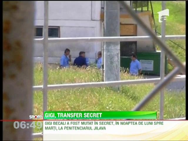 Gigi Becali a fost mutat de la Rahova la Jilava