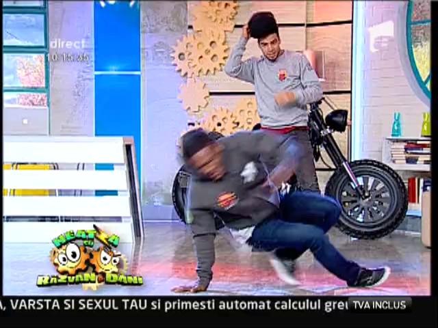 Lil G & Neguin, demonstratie de B-Boying