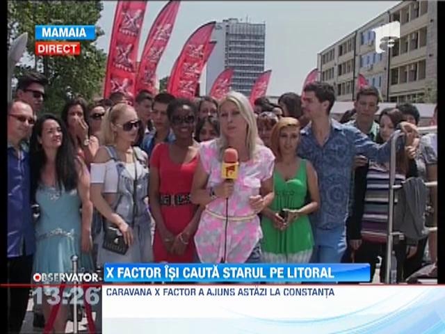 X Factor a ajuns in Constanta, urmeaza Bucuresti