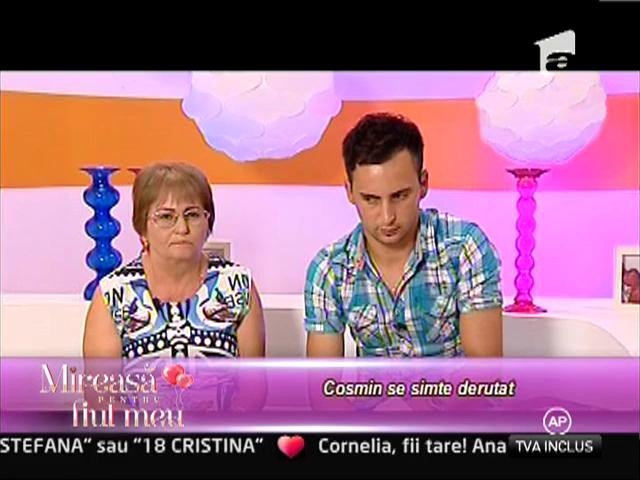 Cristina s-a suparat pe Cosmin