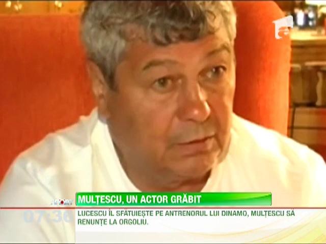 Mircea Lucescu il avertizeaza pe Negoita: "Gigi Multescu a plecat cu scandal de peste tot"