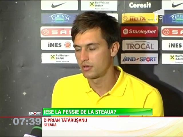 Ciprian Tatarusanu vrea sa-si incheie cariera la Steaua