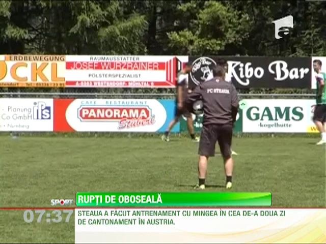Laurentiu Reghecampf si-a solicitat la maxim jucatorii in cantonamentul din Austria