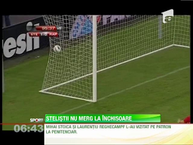 Jucatorii Stelei nu-l vor vizita pe Gigi Becali la inchisoare