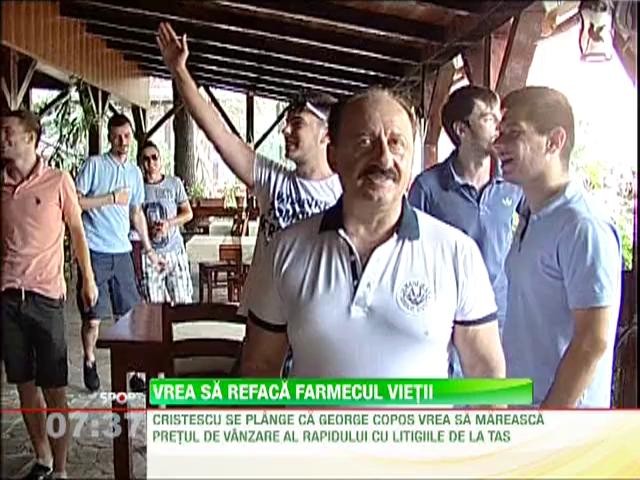Copos vrea sa-i traga teapa lui Nicolae Cristescu