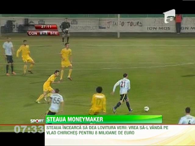 Steaua vrea sa-l vanda pe Chiriches cu opt milioane de euro