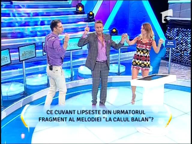 Runda 2: Ce cuvant lipseste din melodia "La calul balan"?