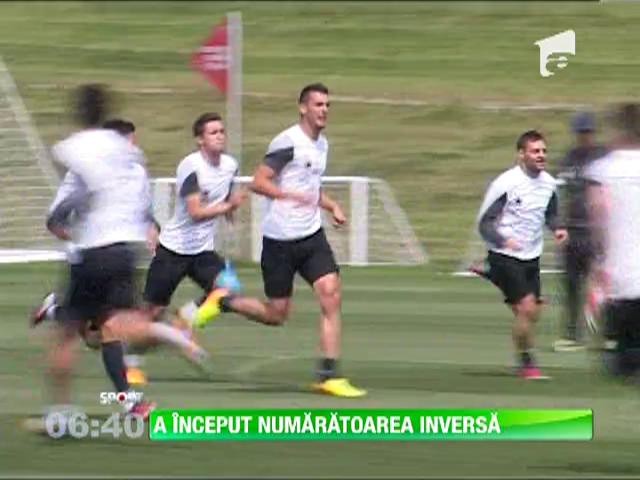 Piovaccari a facut primul antrenament cu Steaua