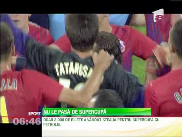 Doar 8000 de stelisti au cumparat bilete la Supercupa Romaniei