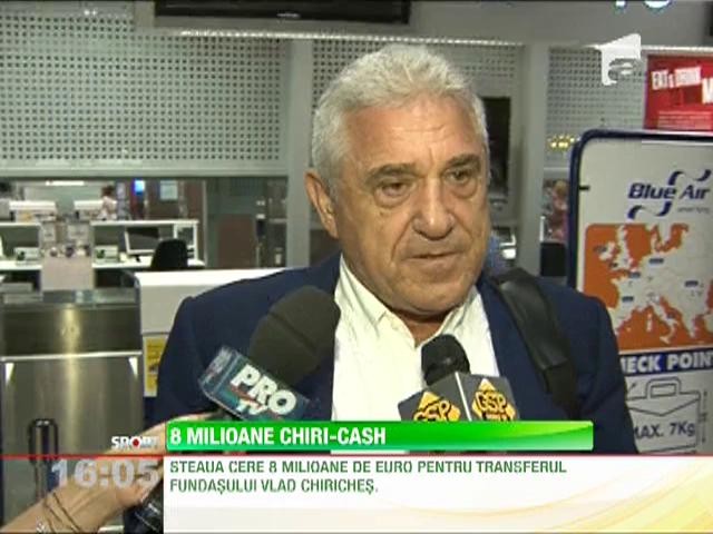 Steaua cere 8 milioane de euro pentru transferul fundasului Vlad Chiriches
