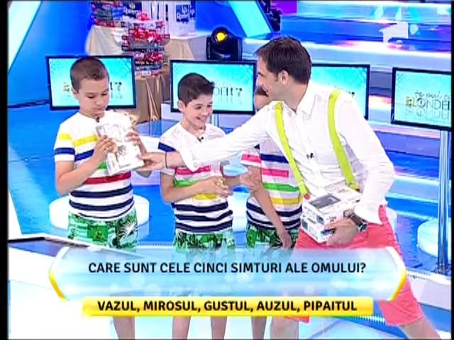 Runda 2: Care sunt cele cinci simturi ale omului?