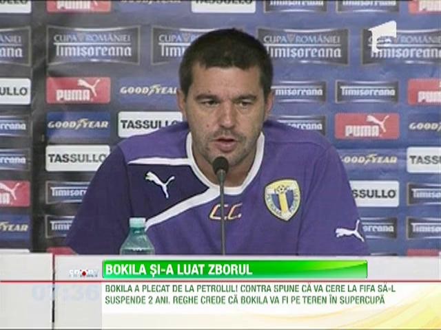 Bokila a plecat de la Petrolul! Cosmin Contra: "Il vom suspenda 2 ani!"