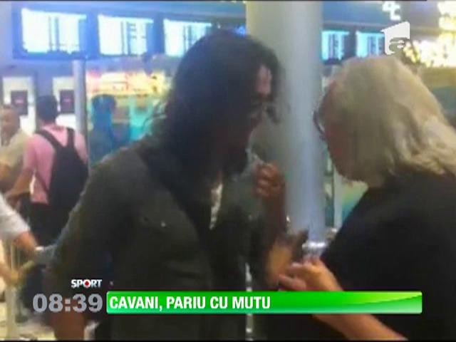 Cavani, pariu cu Mutu