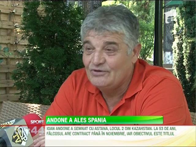 Ioan Andone a semnat cu o echipa din Kazahstan