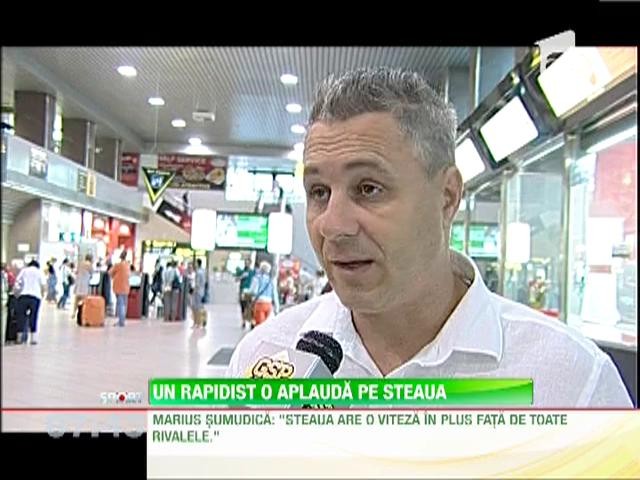 Marius Sumudica: "Steaua are o viteza in plus fata de toate rivalele"