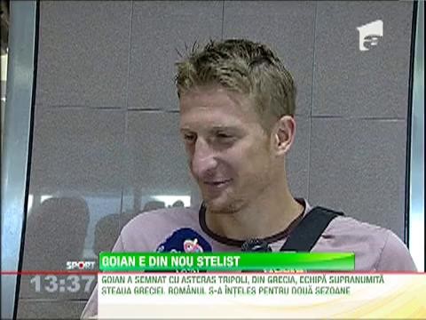 Dorin Goian a semnat cu Asteras Tripoli