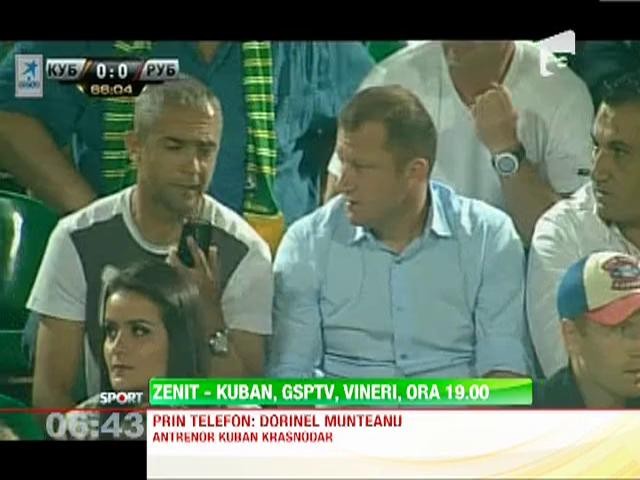 Zenit Sankt Petersburg - Kuban Krasnodar, GSPTV, vineri ora 19.00