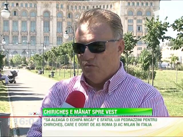 "50% Chiriches pleaca de la Steaua!" e vestea lui Ioan Becali pentru stelisti