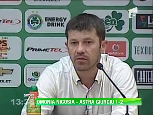 Omonia Nicosia - Astra Giurgiu 1-2
