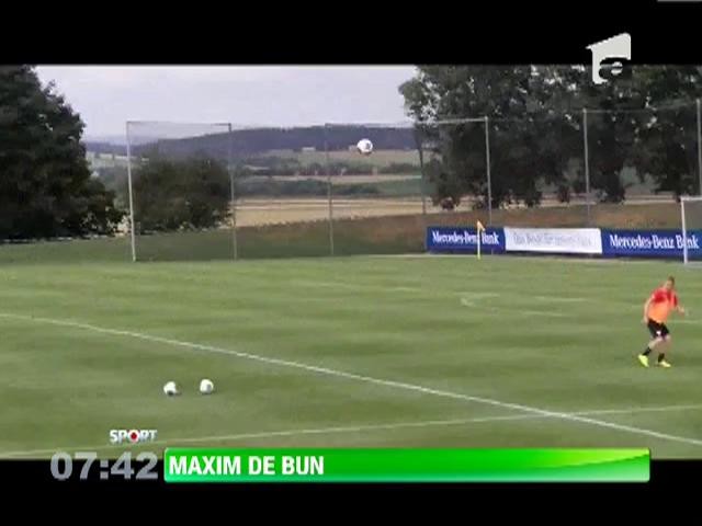 Alexandru Maxim i-a innebunit pe nemti cu ultima isprava de la antrenemente