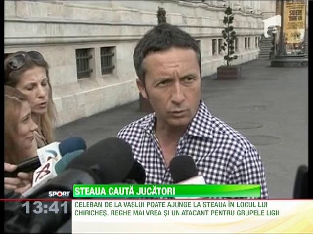 Reghe il aduce din Moldova pe Celeban, sa apere Steaua