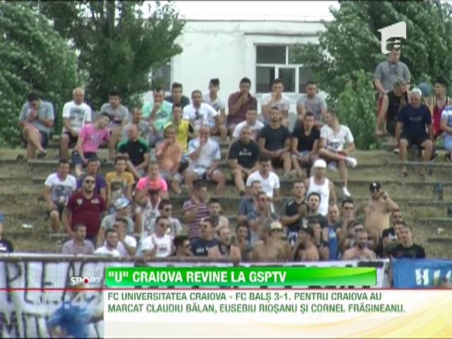FC Universitatea Craiova - FC Bals 3-1