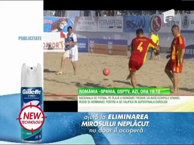Romania - Spania, la GSP TV