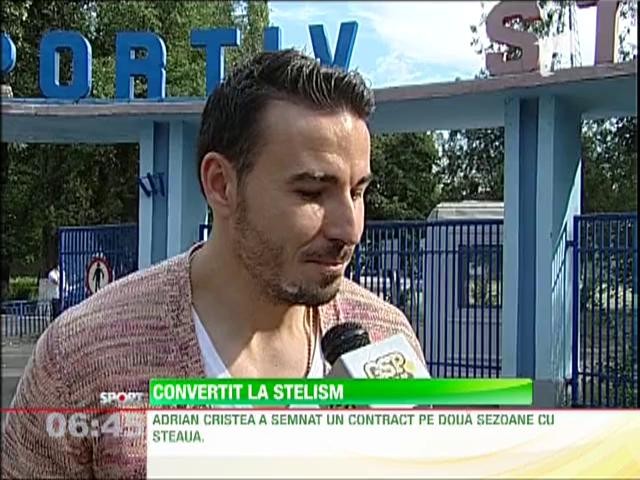 Adrian Cristea a fost convertit la stelism de Gigi Becali