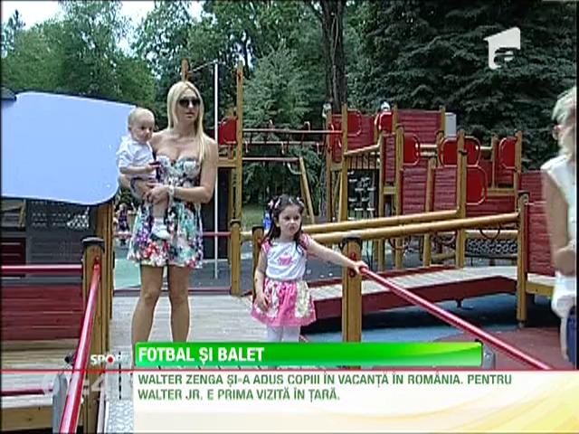 Walter Zenga, vacanta in Romania cu familia