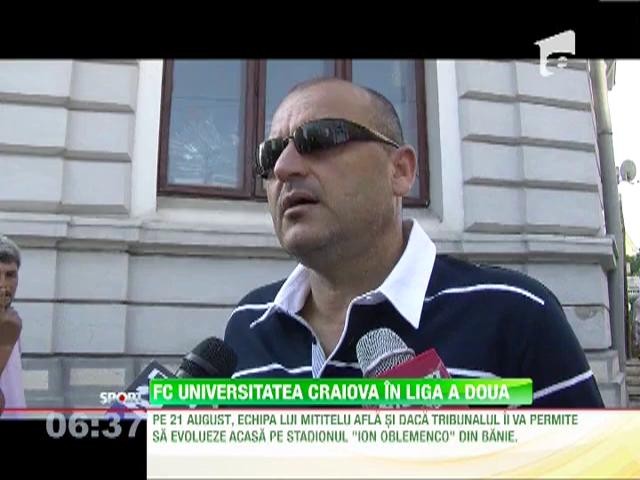 FC Universitatea Craiova a fost reprimita in fotbal