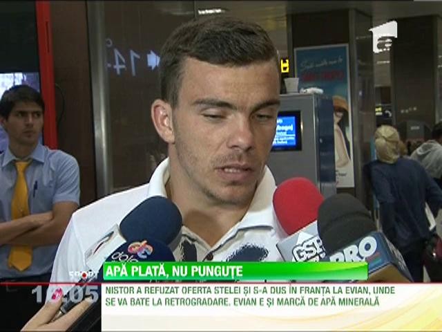 Nistor a ales sa joace in Franta