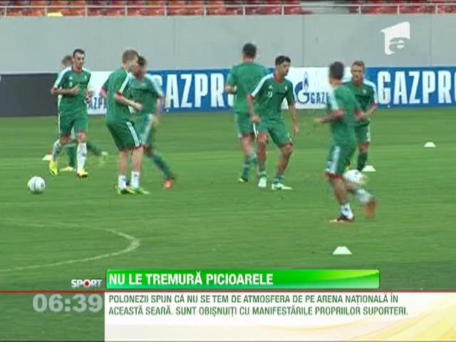 Legia Varsovia nu se teme de atmosfera de pe Nationa Arena