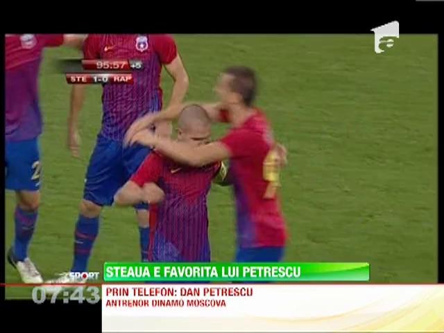 Dan Petrescu ii asigura pe campionii Romaniei ca vor juca in grupele Ligii Campionilor