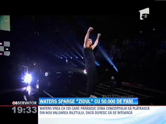 Inca o zi pana la mega concertul lui Roger Waters! 50.000 de oameni sunt asteptati in Piata Constitutiei