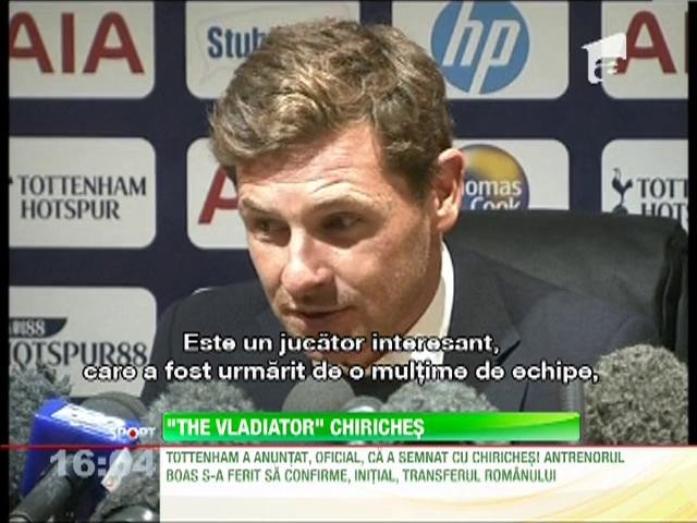 Vlad Chiriches a fost prezentat oficial la Tottenham