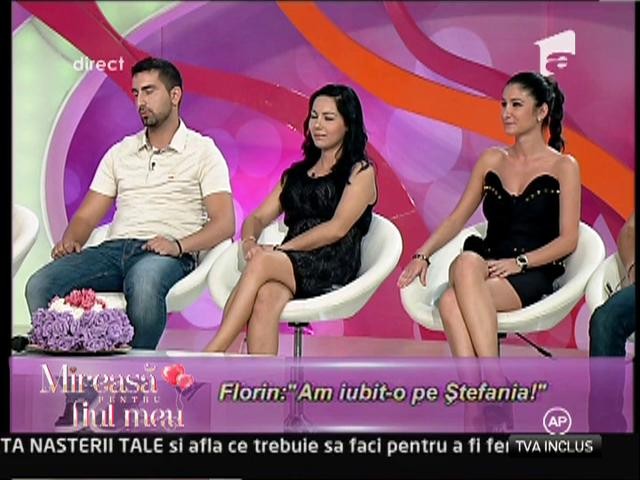 Florin: "Am iubit-o pe Stefania"