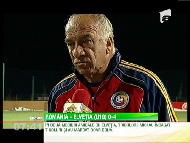 Romania U19 - Elvetia U19 0-4