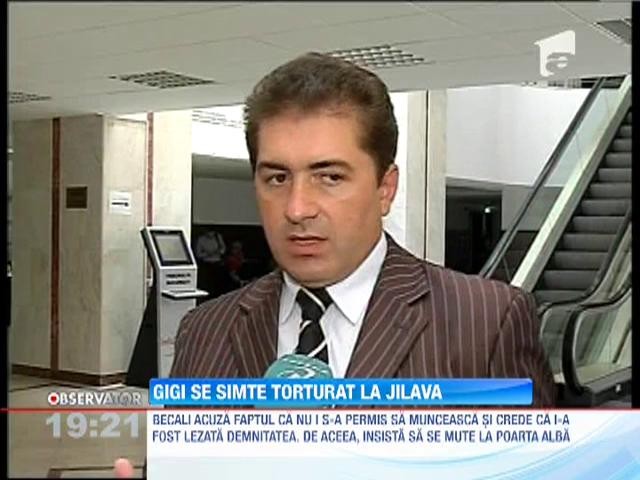 Colegii de la penitenciar nu sunt fairplay: Gigi Becali se simte haituit la Jilava