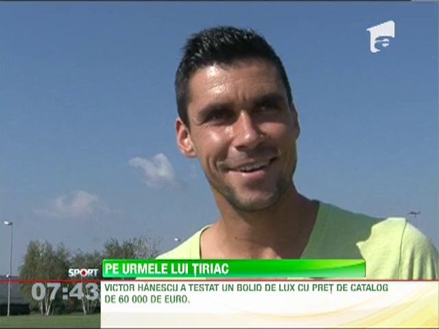 Victor Hanescu a testat un bolid de lux