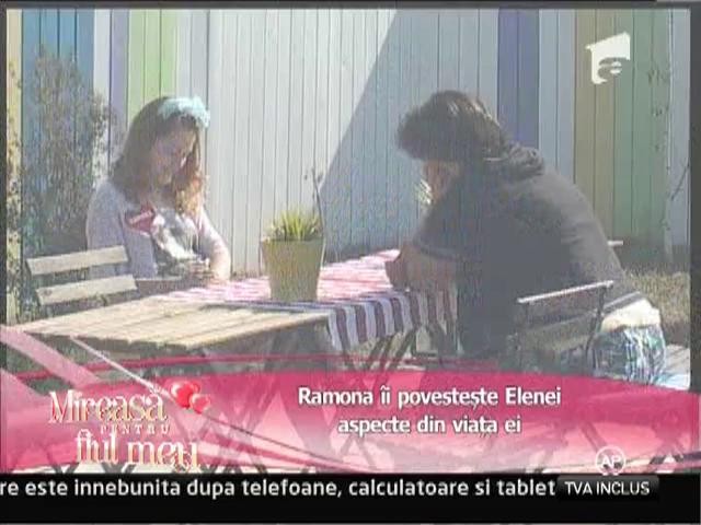 Ramona si Elena fac schimb de impresii