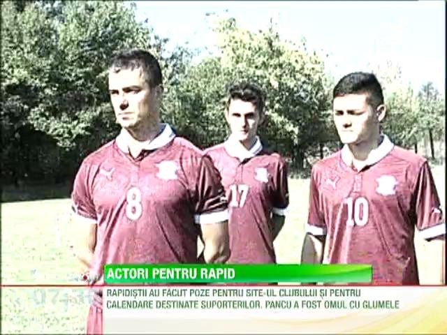 Rapidistii au facut sedinta foto
