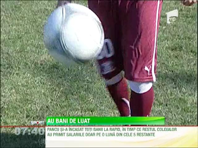 Daniel Pancu si-a incasat salariile restante de la Rapid