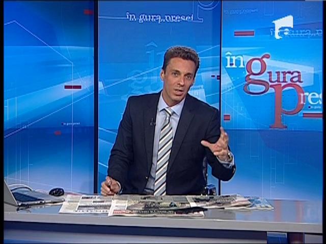 Mircea Badea, amuzat de pancarta adresata lui de catre protestatarii impotriva proiectului de la Rosia Montana