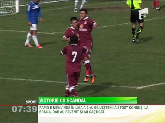 Rapid a obtinut o noua victorie in Liga a 2-a