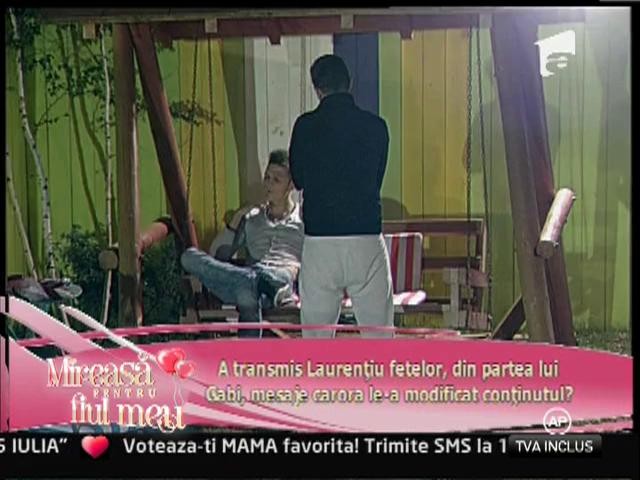 Laurentiu : "Nu am transmis mesaje gresite intentionat in Casa Fetelor!"