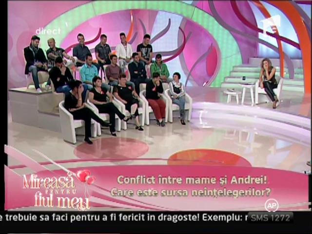 Andrei: "Mamele protesteaza pentru ca am fost votat pe primul loc!"