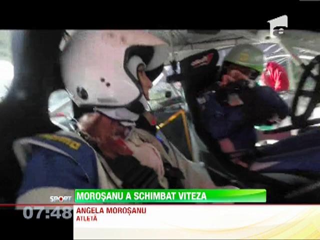 Cea mai valoroasa sprintera din Romania, Angela Morosanu, a schimbat viteza