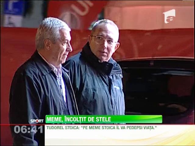 Meme e incoltit de oamenii care au adus Cupa Campionilor Europeni in Romania
