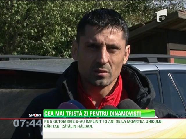 Dinamovistii au fost la mormantul lui Catalin Haldan