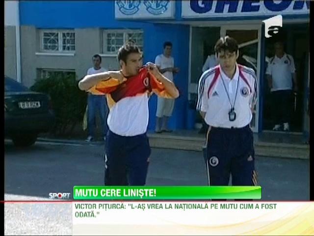 Victor Piturca: "L-as vrea la nationala pe Mutu cum a fost odata"